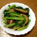 パフェ☆'s cooksnap of when they made 焼きシイタケとほうれん草のポン酢和え.