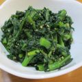 daikanon's cooksnap of when they made 春菊の胡麻和え.