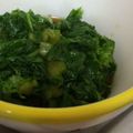 えるも☆'s cooksnap of when they made おばあちゃんの、大根菜の炒め物.