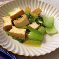 サバイバーA's cooksnap of when they made 5分 厚揚げ豆腐とチンゲン菜の和あんかけ.