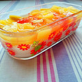 ☆番長もり☆'s cooksnap of when they made とろとろミルクプリンwithいちごソース.