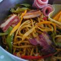 ピンクのたまご's cooksnap of when they made スパイシー！カレー風味焼きそば♪.