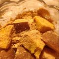 puula358's cooksnap of when they made さつまいもときな粉のハーモニー♪.