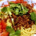 mami5san's cooksnap of when they made 香菜とたっぷりハーブのエスニック風パスタ.