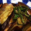 やまぷん's cooksnap of when they made 薄焼きナス☆大葉とポン酢ででいただきます.