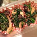 ゆっきぃ1210's cooksnap of when they made ホウレン草とキノコのゴマ和え.