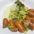 tamamiya55's cooksnap of when they made 白菜とウインナーの塩昆布煮.