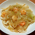 ベイバン's cooksnap of when they made ４分で完成！冷凍うどんのレタスあんかけ.
