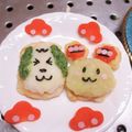 みぃー坊's cooksnap of when they made 1歳のお誕生日★ワンワンうーたんプレート.