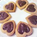 にゃっあたん's cooksnap of when they made ダブルハートチョコクッキー＊バレンタイン.