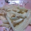 fuzzeri's cooksnap of when they made 大根とシーチキンのサラダ柚子胡椒風味.