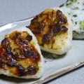 QOO36's cooksnap of when they made 簡単！ネギ味噌焼きおにぎり.