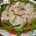 ぽんずー's cooksnap of when they made 帆立のカルパッチョ風マリネ.