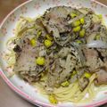 ふんわりしょこら's cooksnap of when they made 黒胡椒たっぷり☆黒ゴマパスタ.