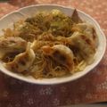 スタイリッシュママ's cooksnap of when they made 宇都宮風?豚キムチ餃子ソース焼きそば♥.