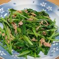 ねず吉's cooksnap of when they made みぶ菜とツナの炒め物.