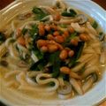 まいろんりー's cooksnap of when they made ベジタリアンのヘルシー豆乳うどん.
