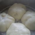 み さ き's cooksnap of when they made 簡単結び/花巻（中華饅頭の皮）.