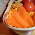 yotoko's cooksnap of when they made お弁当にシリコンスチーマーで人参グラッセ.