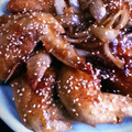 わんわんお99's cooksnap of when they made 簡単！やみつき！手羽先の照り焼き♪.
