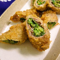 ちわここ's cooksnap of when they made ふきのとうの豚味噌巻きフライ.