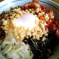 チョイコ's cooksnap of when they made 超簡単!!栄養たっぷりキムチ蕎麦.