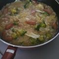 mamee☆'s cooksnap of when they made ちょっと色気づいちゃったリゾットランチ。.