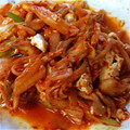 主婦ルーキー's cooksnap of when they made 脂肪燃焼！？まいたけとねぎのキムチ炒め♪.