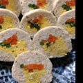 ・pepepe・'s cooksnap of when they made 手抜きのくせして凝ってみえる親子巻★絶賛.