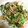 ＊朱＆礼＊'s cooksnap of when they made ゴマ香る★もやし＆レタスシャキっとサラダ.