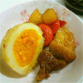 おレん's cooksnap of when they made 偽!?卵不使用☆茹で卵!!.