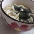 きらり流れ星's cooksnap of when they made お昼にぴったり!!わかめうどん♥.