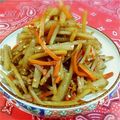 yuu★'s cooksnap of when they made こんにゃくのきんぴら.