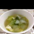 三苫弘美's cooksnap of when they made 簡単♡鶏肉と白菜の優しいスープ.
