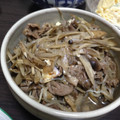 nonokan_n's cooksnap of when they made ごぼう☆しめじと牛肉のすき煮.
