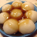 ほしろん's cooksnap of when they made 残りご飯　もんでつぶして　みたらし団子！.