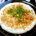 レモンジャ's cooksnap of when they made アツアツ！香ばしめんつゆの山芋鉄板焼き！.