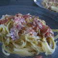 ナエモエ's cooksnap of when they made ✿私のカルボナーラ✿.