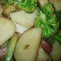 ﾗﾍﾞﾝﾀﾞｰﾐﾝﾄ's cooksnap of when they made ブロッコリーとじゃがいものオイスター炒め.