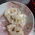 太郎と花子と私's cooksnap of when they made お弁当に♪れんこんのめんたいマヨ和え.