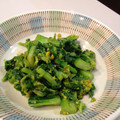 翔ちゃん心ちゃん's cooksnap of when they made 菜の花のからし和え.