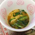joy09's cooksnap of when they made 春菊のみそ汁.