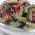 Apple_Home's cooksnap of when they made ゴーヤとベーコンのオイスターソース炒め。.