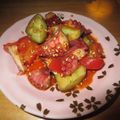 パーントゥー's cooksnap of when they made たこのピリ辛コチュジャン和え.