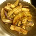 チェビ's cooksnap of when they made ＊茄子のマスタード炒め＊.