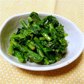 みのりっくす's cooksnap of when they made 菜の花のわさびマヨネーズ和え.
