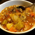 ackoちゃん's cooksnap of when they made さば缶と野菜の食べるトマトスープ.
