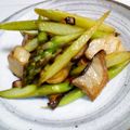 むぴょこぴょこん's cooksnap of when they made エリンギとアスパラの炒め物.
