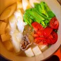 naokosurf's cooksnap of when they made ザーサイで野菜鍋.