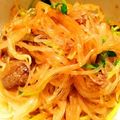 しょこたん７３０'s cooksnap of when they made 牛肉と春雨のピリ辛炒め.